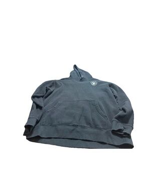 Ariat Mens Black/Blue Hoodie! Large